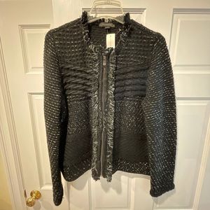 Ann Taylor NWT Thick Knit Jacket Size L